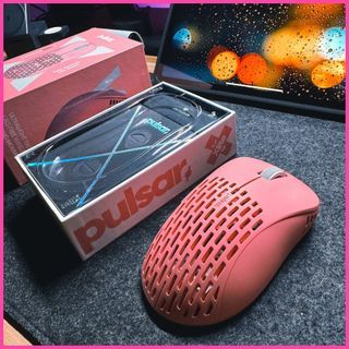 PULSAR XLITE V2 Medium Size 2 Wireless Gaming Mouse (Pink Edition) (PXW27)