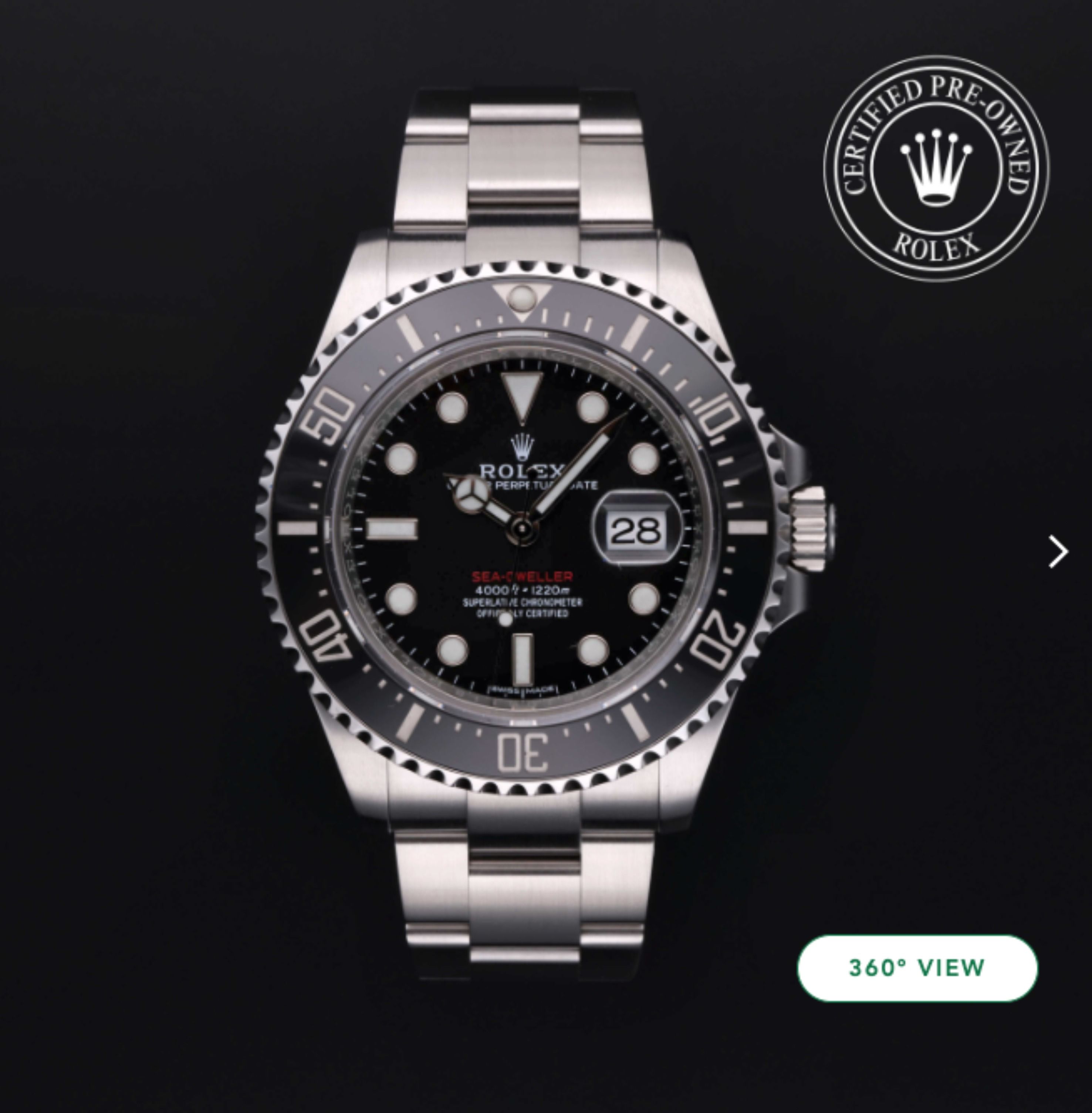 Rare 50th anniversary Sea Dweller 126600 MK1 model SD43