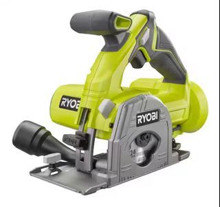 Ryobi P555 18V Cordless 3-3/8 in. Multi-Material Plunge Saw (Tool Only - battery and charger sold separately), Designed to cut a variety of material like plywood, drywall, PVC, thin non-ferrous metal, tile, and others, Brand New in box.