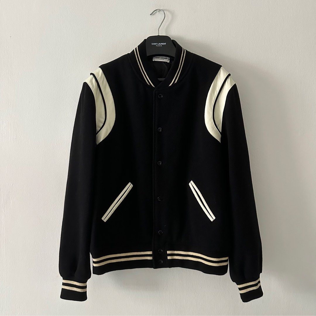 Ysl college jacket discount