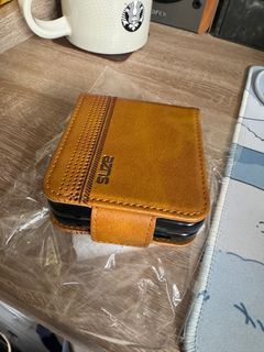 Samsung Flip 5 Leather Case
