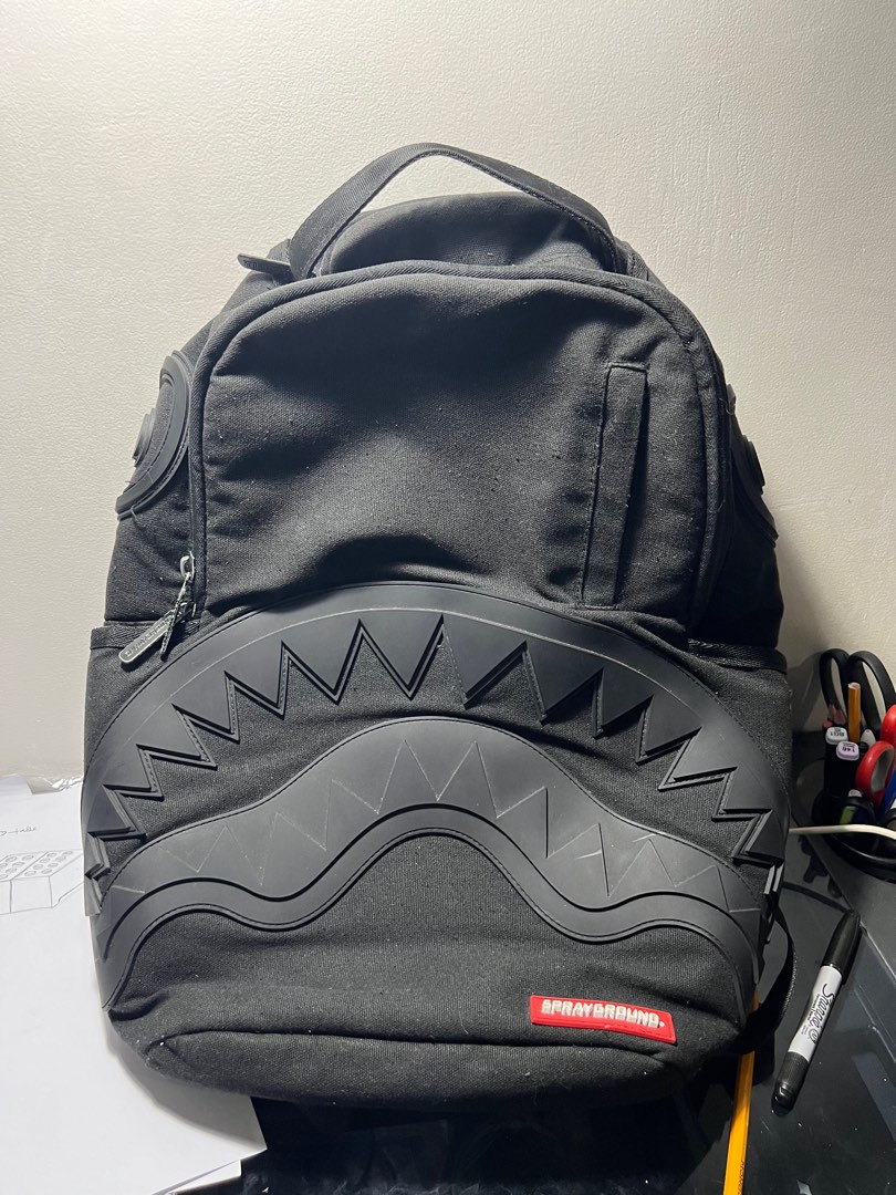 Sprayground Ghost Rubber Shark Men s Fashion Bags Backpacks on