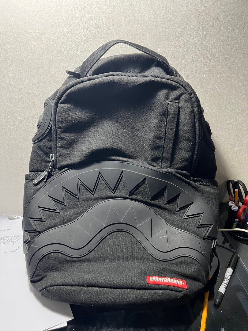Sprayground Ghost Rubber Shark Men s Fashion Bags Backpacks on