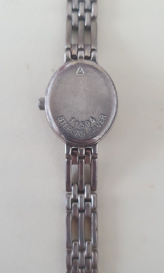 Rotary sterling clearance silver ladies watch