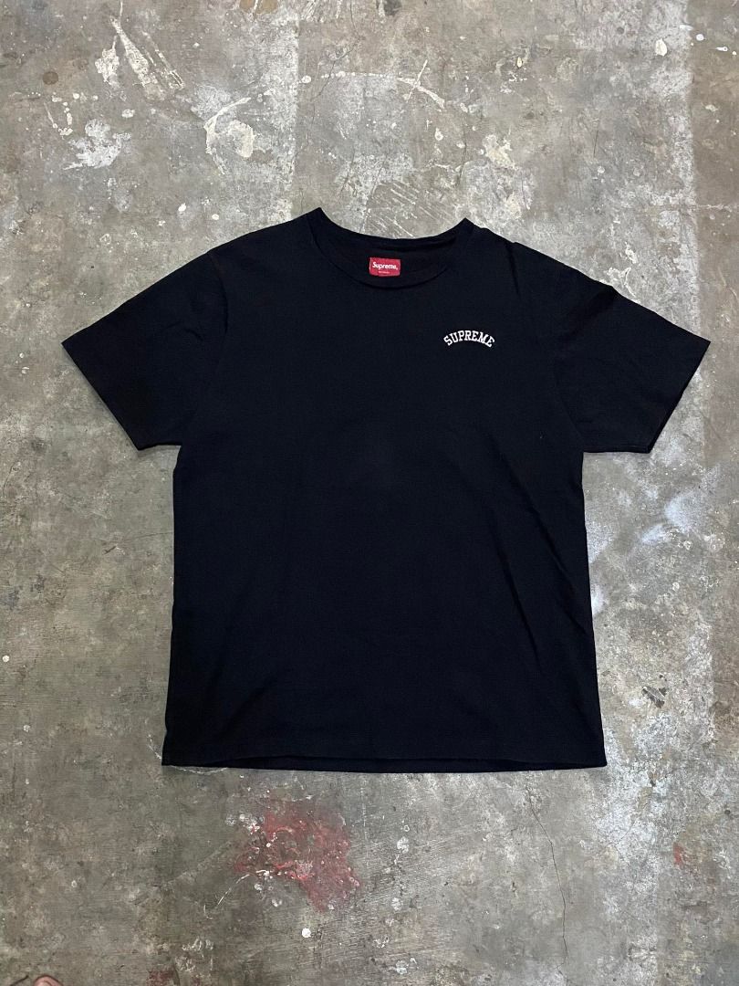 Supreme mesh arc logo tee outlet