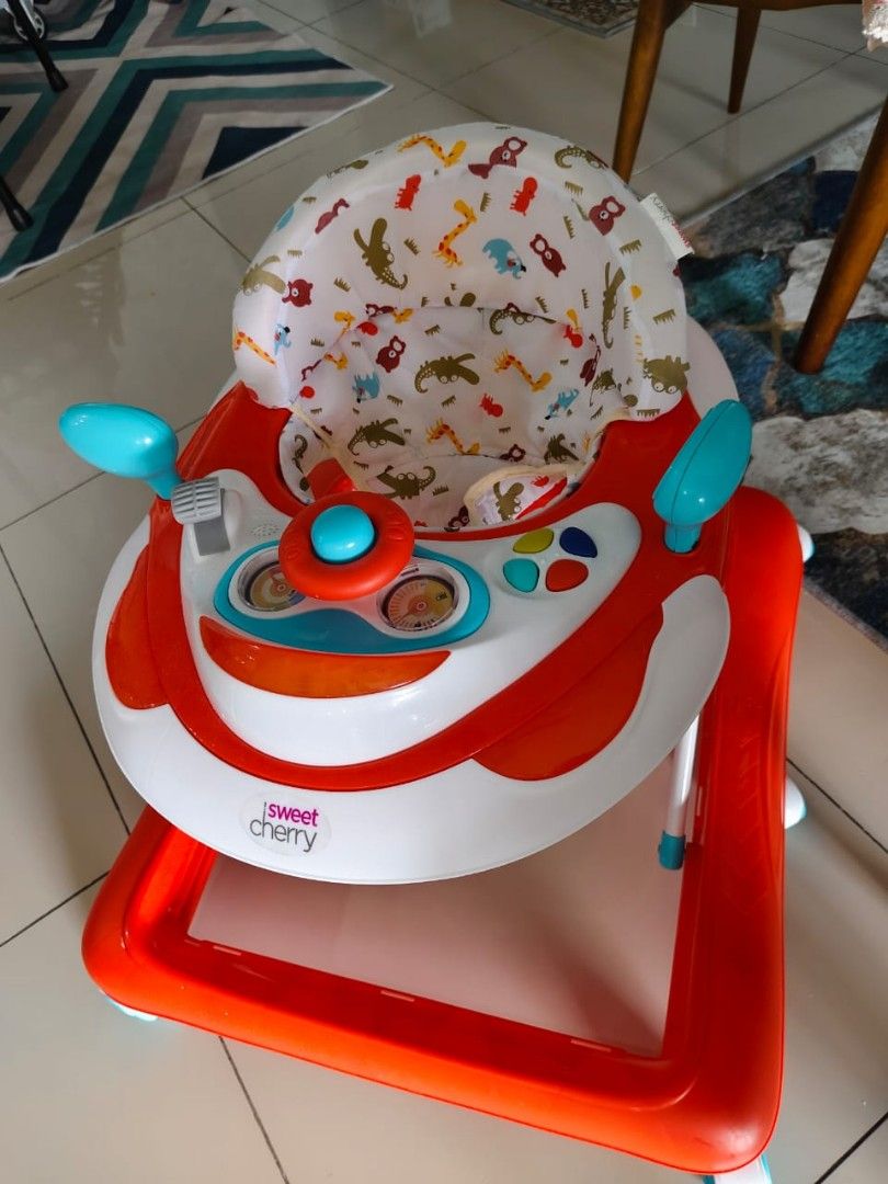 Sweet cherry baby walker top