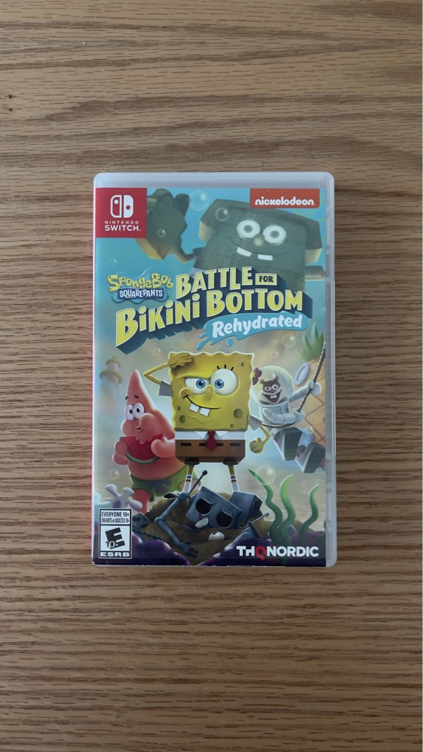 Spongebob hotsell switch game