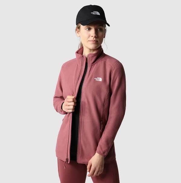 The North Face 100 Glacier Full Zip Fleece Jacket, Women's Fashion, Coats,  Jackets and Outerwear on Carousell