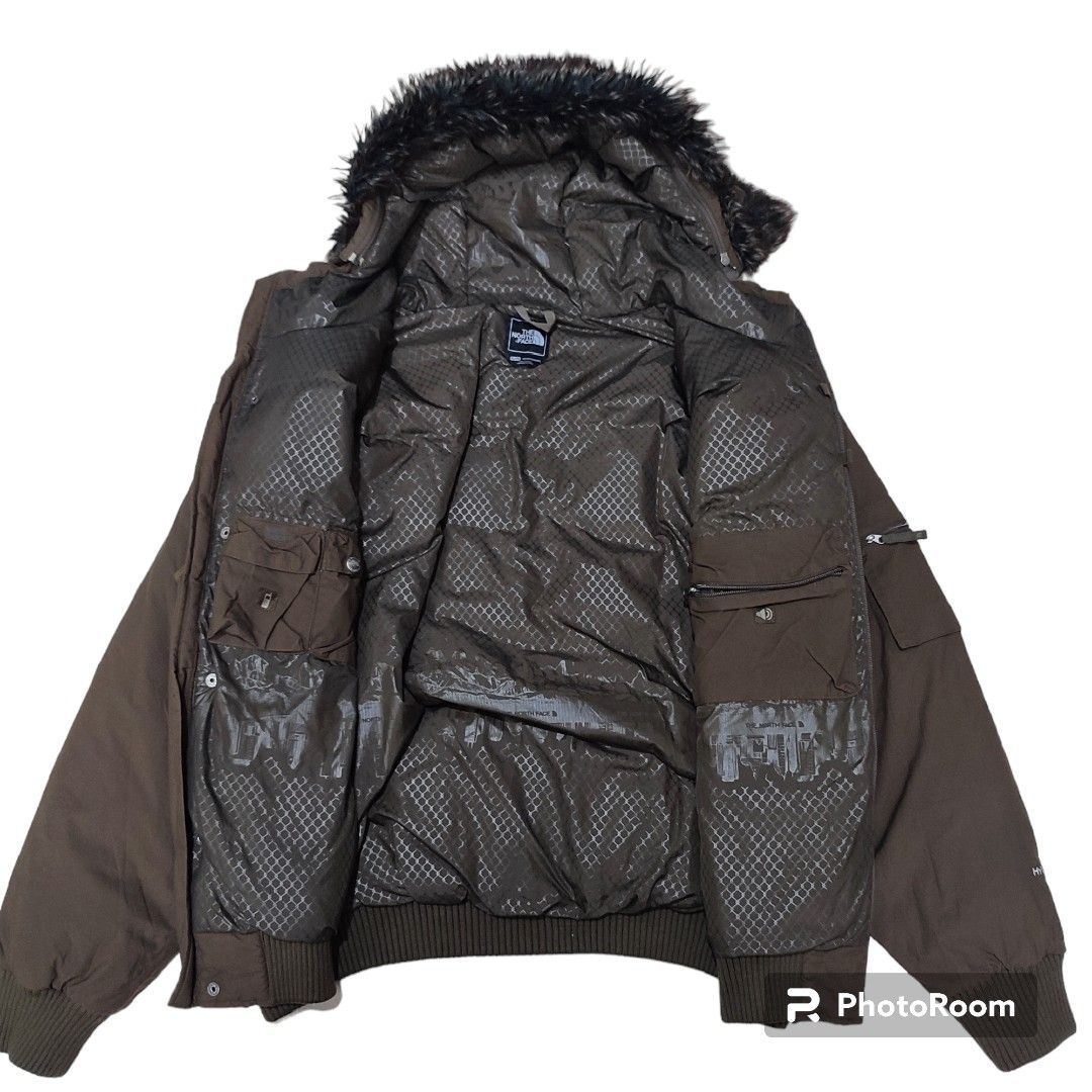 North face gotham faux fur on sale