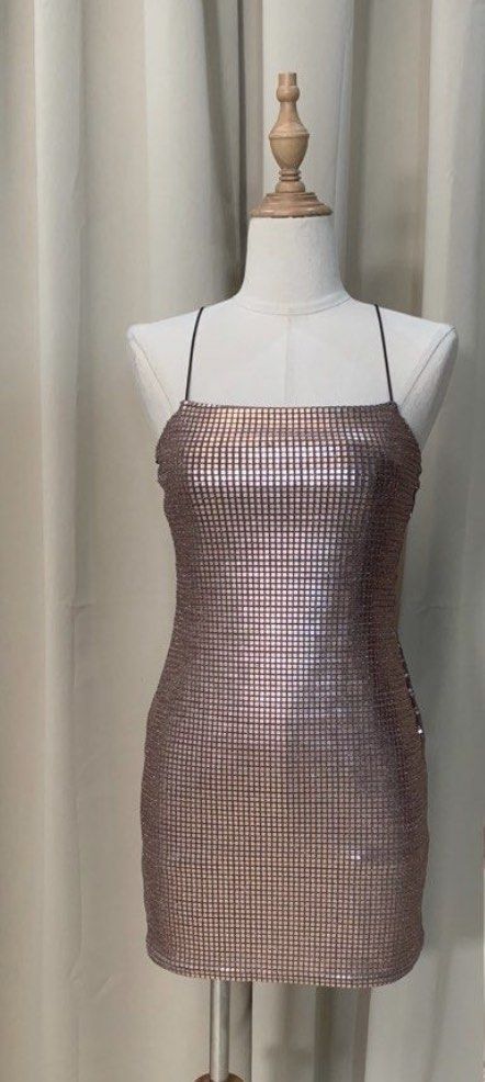 Topshop 2025 holographic dress