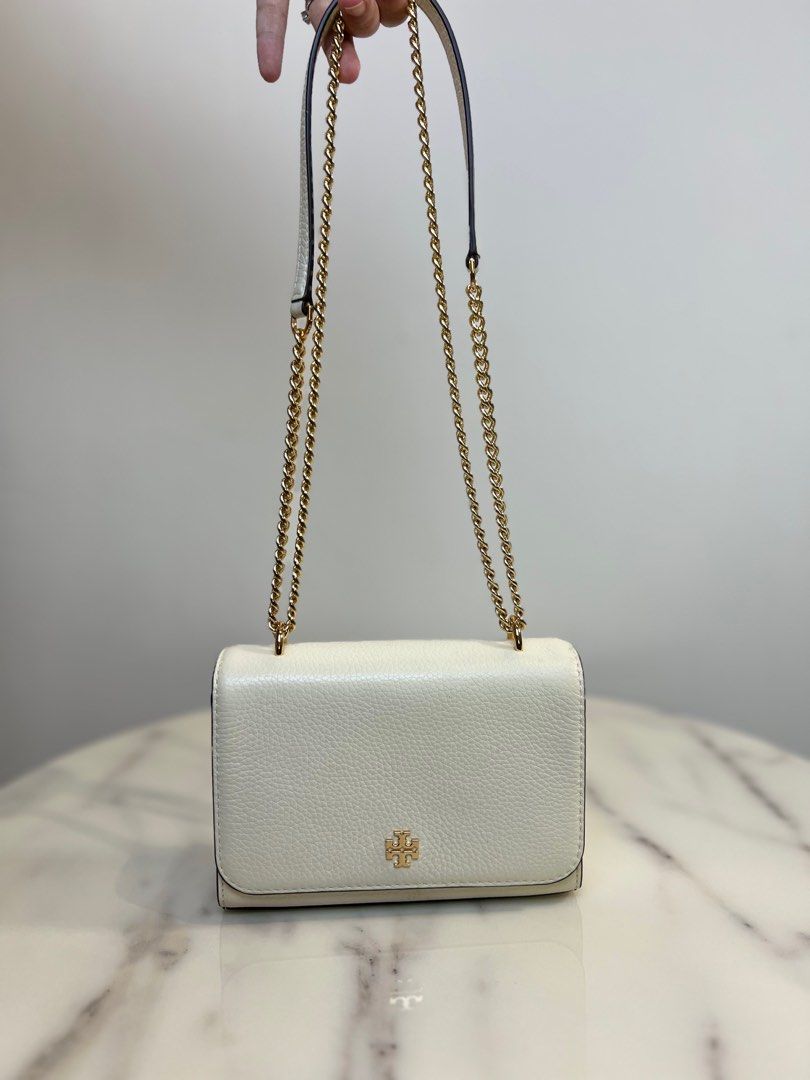 Tory burch carter shrunken shoulder bag top
