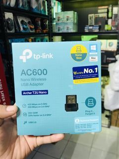 💯TP-Link Archer T2U Nano AC600 Wireless USB Adapter | WiFi Receiver | WiFi Dongle