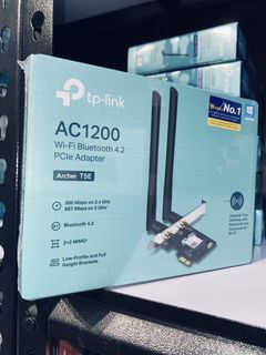 💯TP-Link Archer T5E AC1200 Wireless WiFi and Bluetooth 4.2 Dual Band PCIe Network Adapter