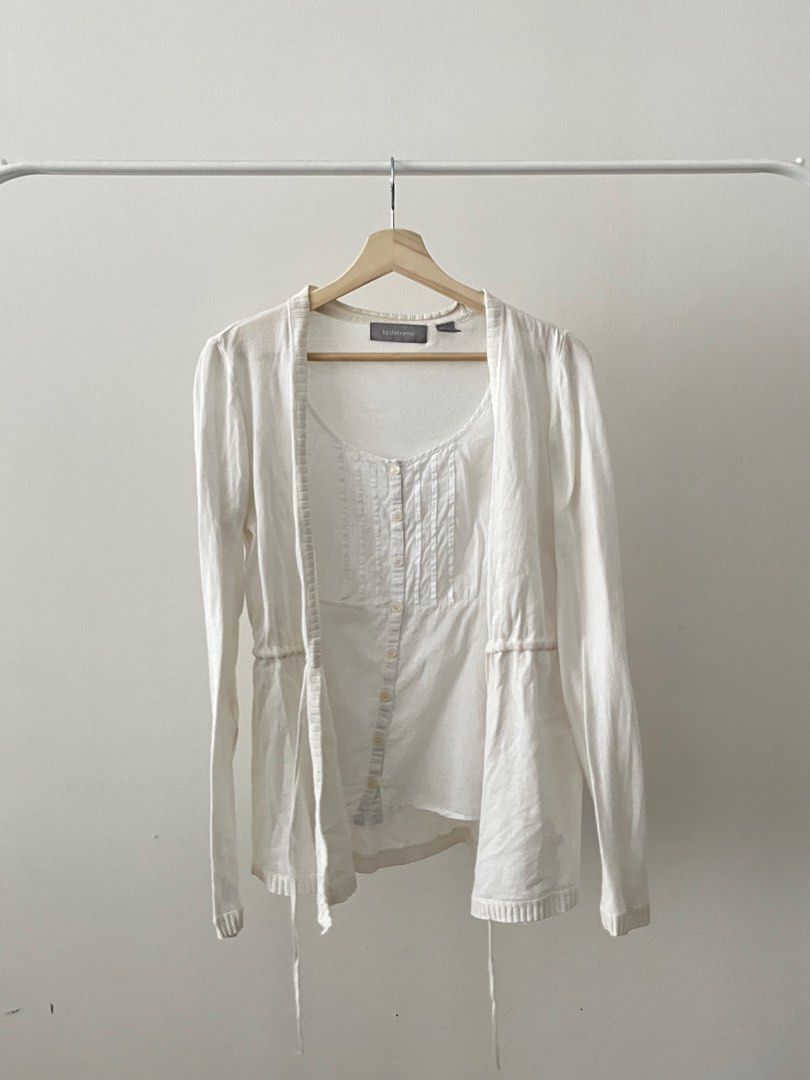 Two in one cheap cardigan tops