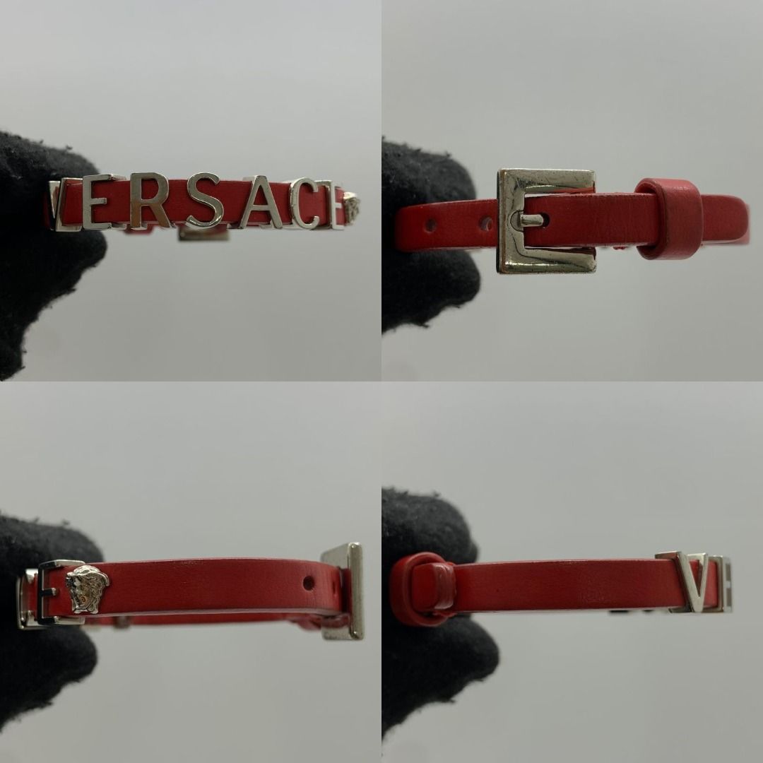 VERSACE RED BRACELET 247008050 WE