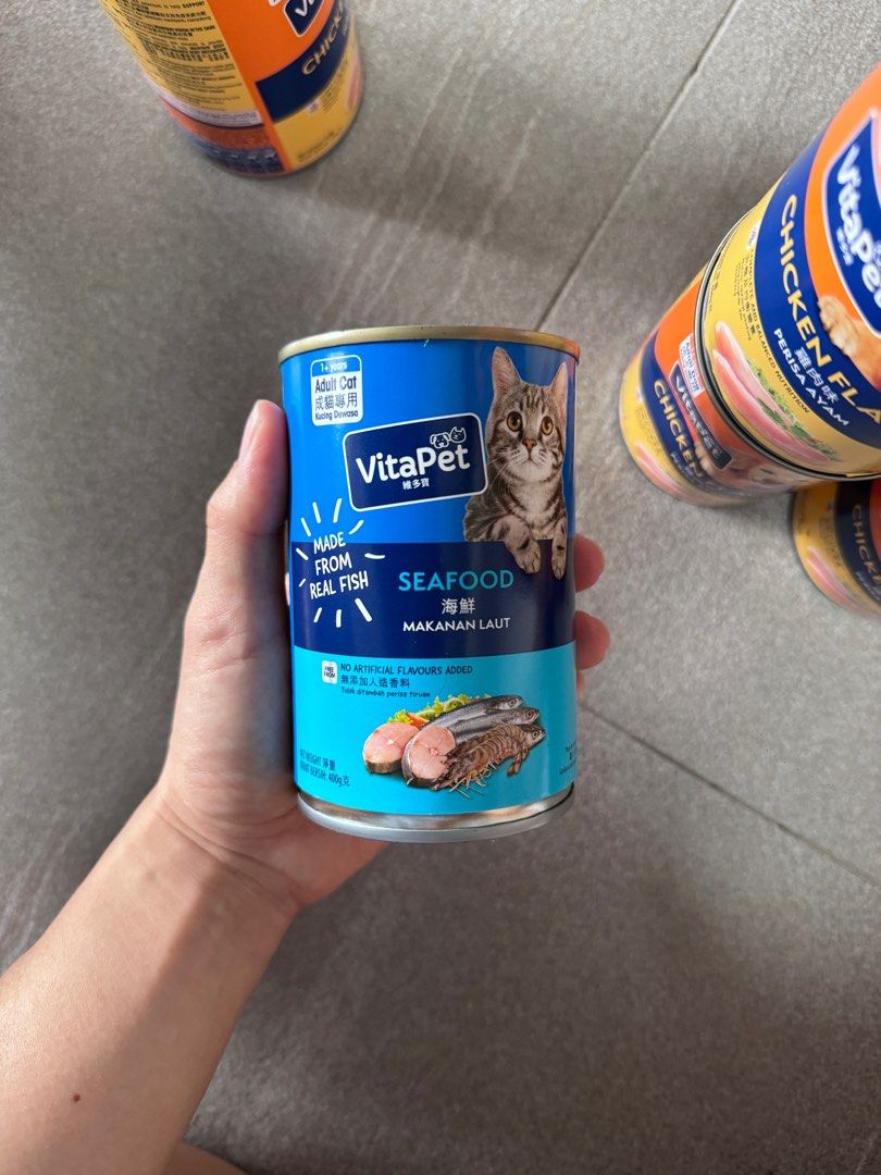 Vitapet canned cat food outlet
