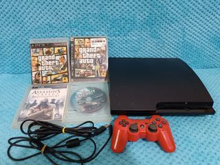 298Gb PS3. PlayStation 3 slim with free games