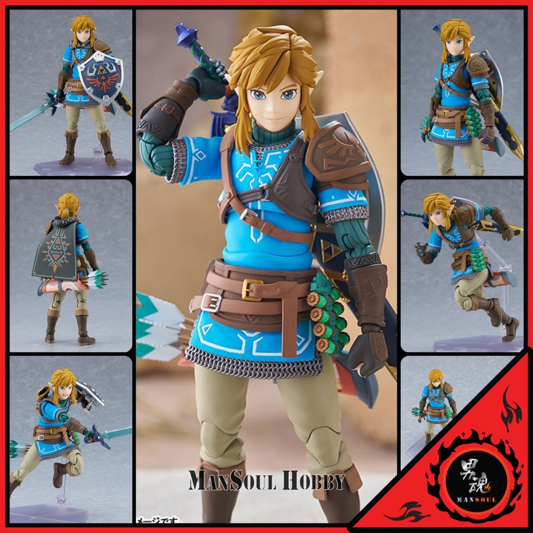 Figma Link 15cm Tears Of The Kingdom Ver. 626 - Action Figure Zelda Collector - Foto 6