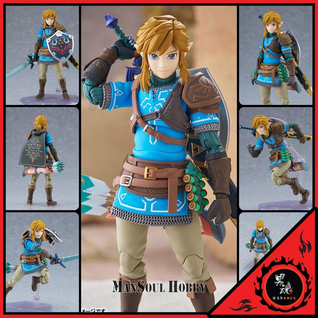 Figma Link 15cm Tears Of The Kingdom Ver. 626 - Action Figure Zelda Collector - Foto 3