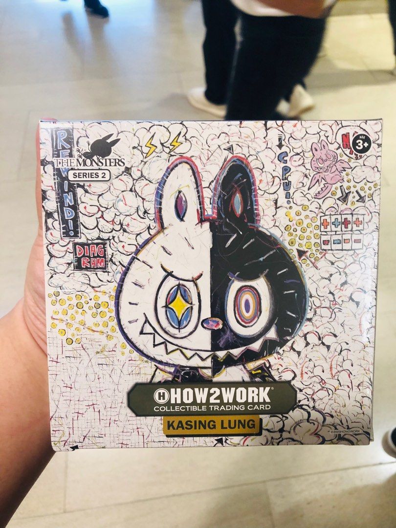 現貨 How2Work x Kasing Lung CTC The Monsters Series 2 原盒 H2W 龍家昇 Labubu Zimomo