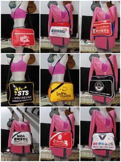 🏷️ RESELLERS PRICE🏷️UNISEX Korean Sports Bag / Gym Bag / Travel Bag TAKE ALL 9 PCS + Freebies