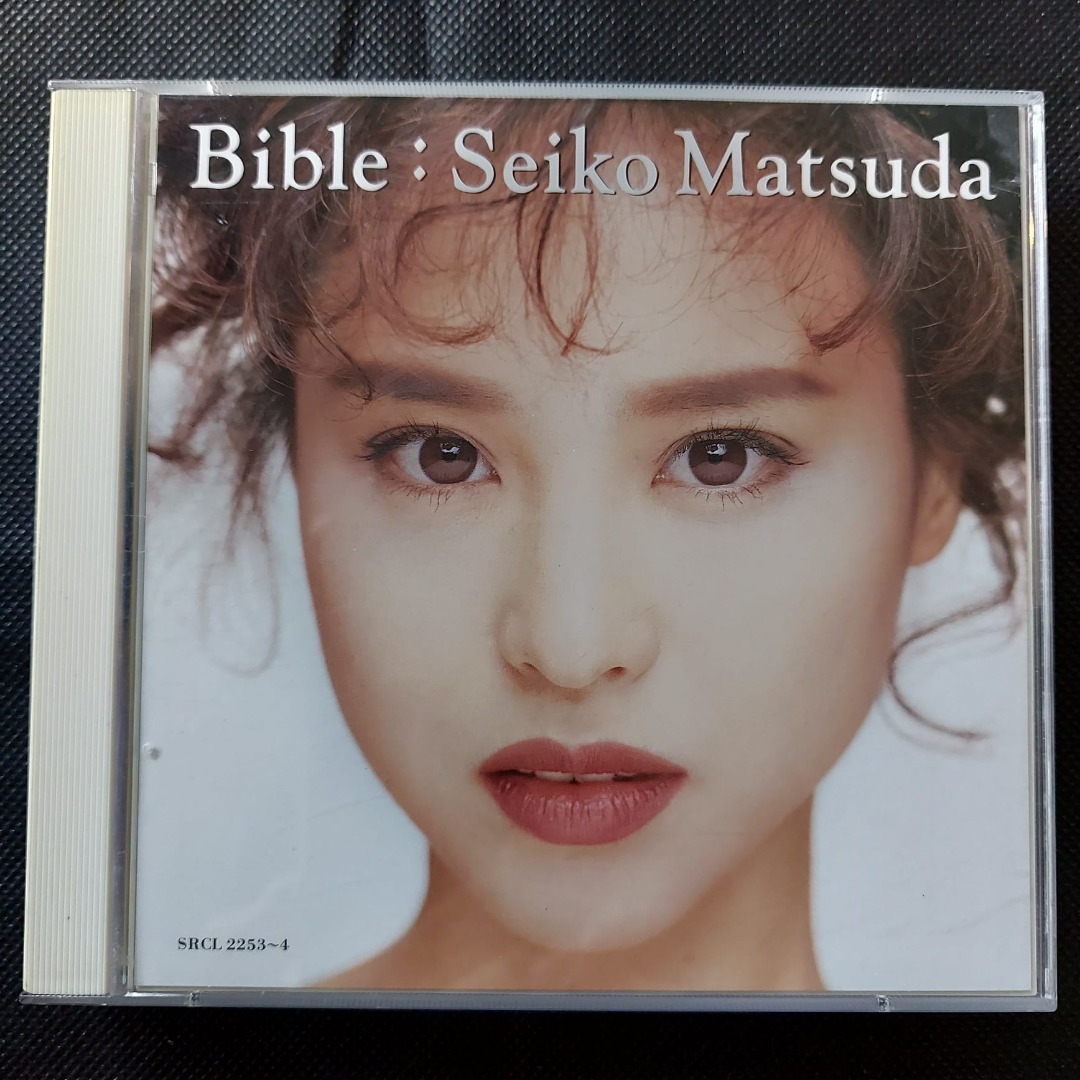 松田聖子seiko matsuda - BibLe 厚盒精選CD2枚組(91年日本版, 4600yen 
