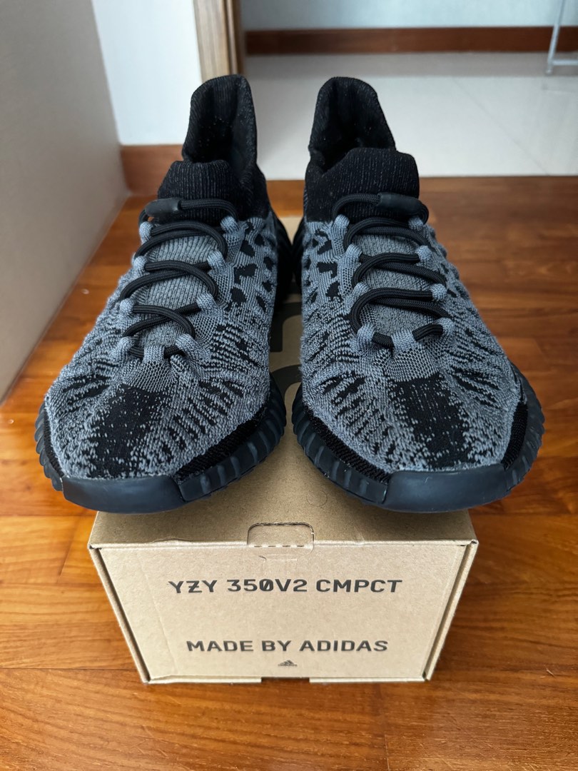 Adidas Yeezy Boost Knit 350 V2 Slate Onyx, Men's Fashion, Footwear