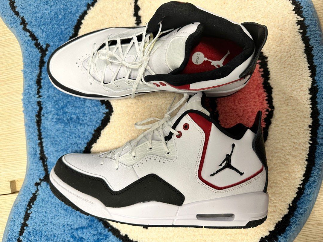 Air Jordan Courtside 23 White and Red Nike Carousell