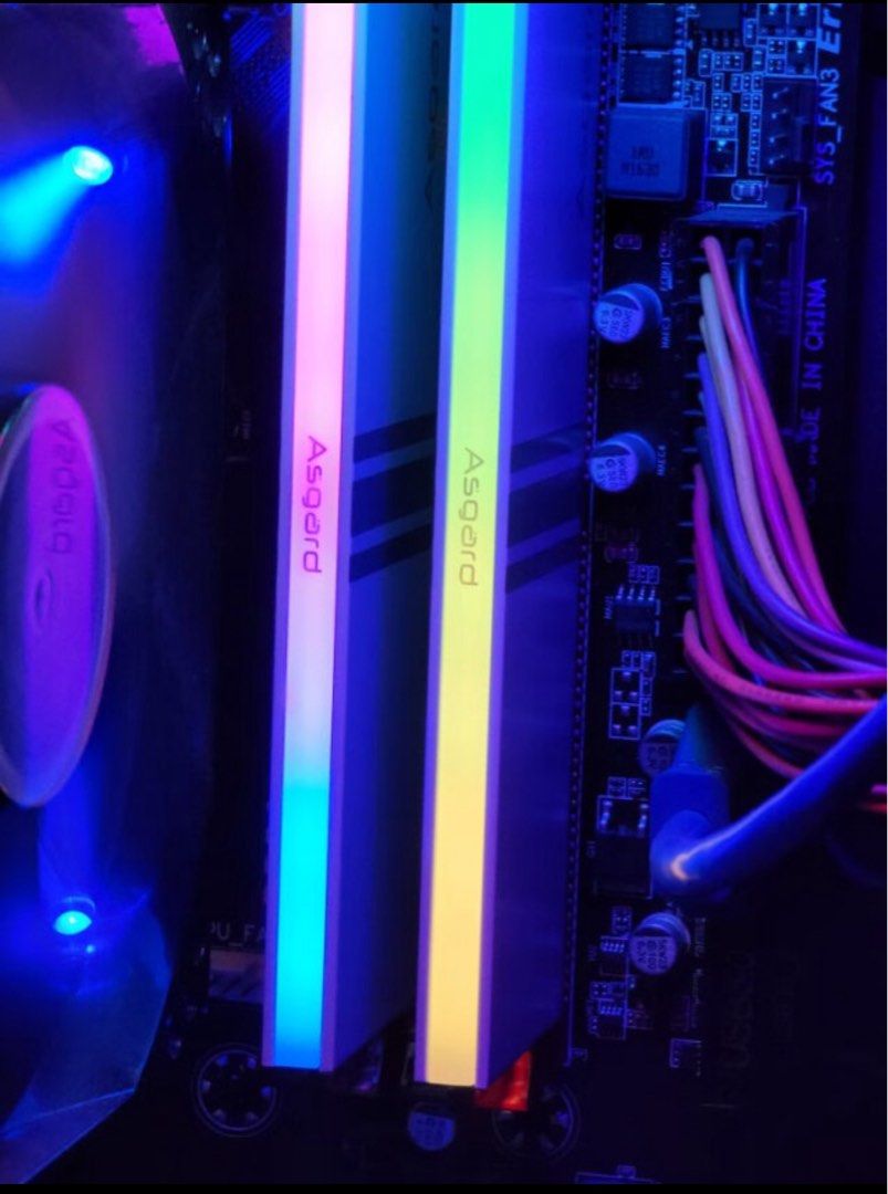 Asgard 16G（8G×2） B-Die C14 DDR4 3600Mhz RAM, Computers & Tech, Parts ...