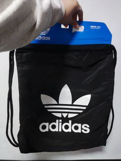 Authentic Adidas drawstring backpacks and duffel bags