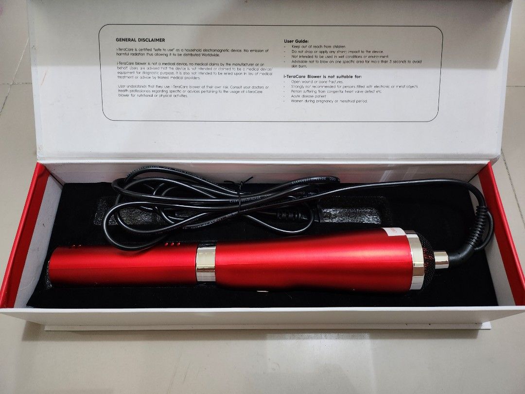 Authentic Prife iTera Classic Hot Air Blower iTeraCare, Health