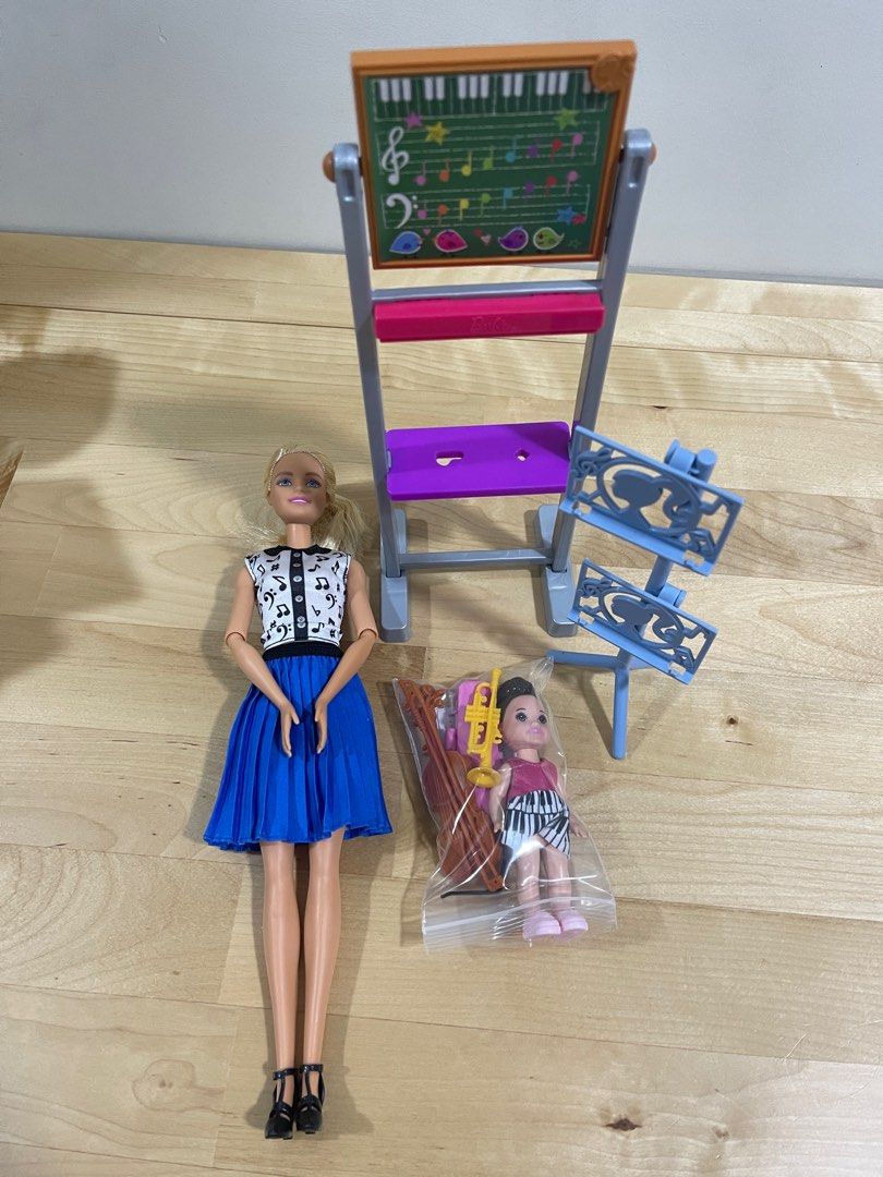 Barbie music teacher playset Hobbies Toys Toys Games on Carousell