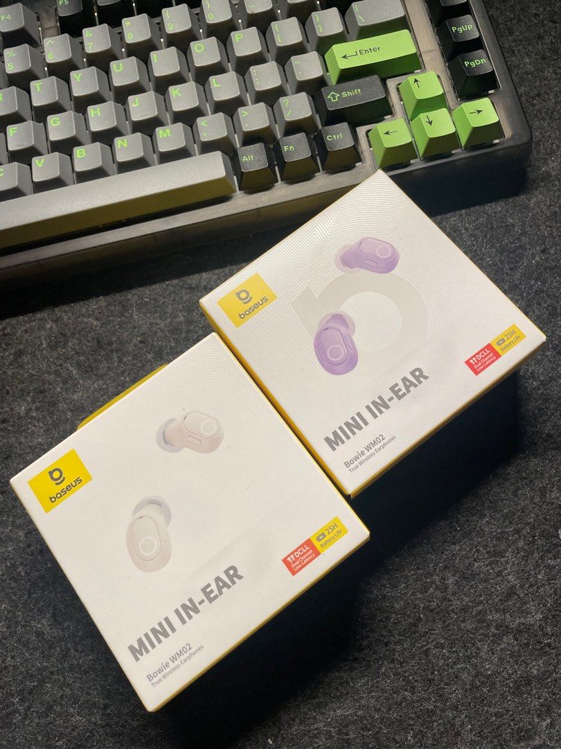 Baseus Wireless Earbuds (Category: Earphones) located in Bacolod City. Submitted by BWMCAROUSEL (Listing ID 1295833726, Image 1). Description: Baseus Wireless Earbuds.