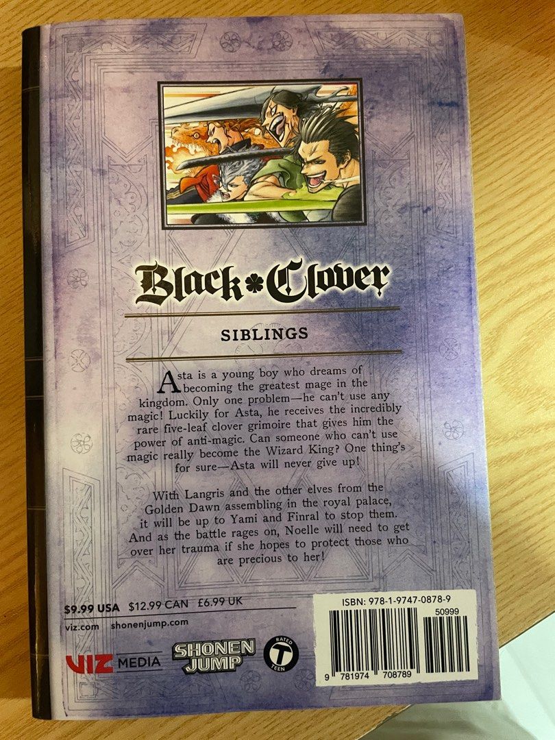 Black Clover Manga (Category: Comics & Manga) located in Manila. Submitted by tokimiii (Listing ID 1295847246, Image 2). Description: ‼️ READ FIRST BEFORE INQUIRING ‼️ - in really good condition! original and in really good condition (displayed only, never read) - non-refundable. what you see is what you get - can lower to sure buyer - feel free to ask for more photos! ☺️ RFS: shelf is too full.
