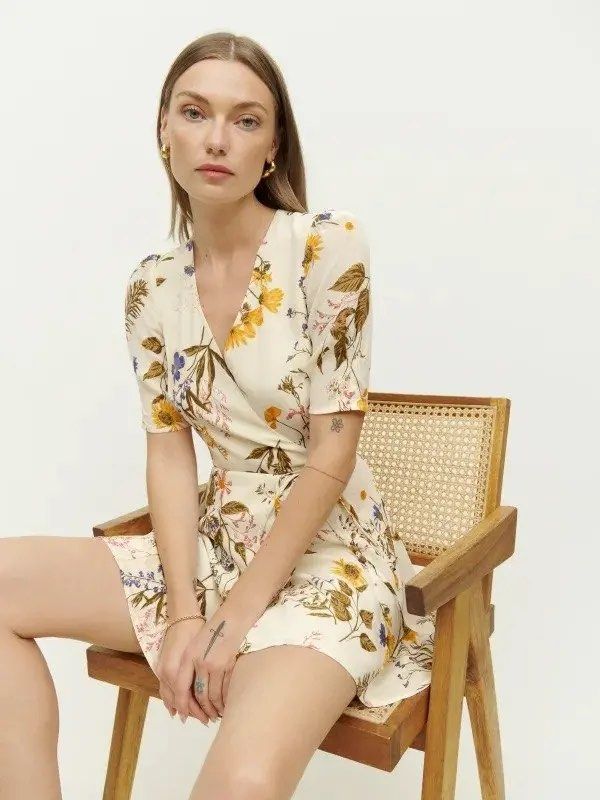 Lucky dress reformation store