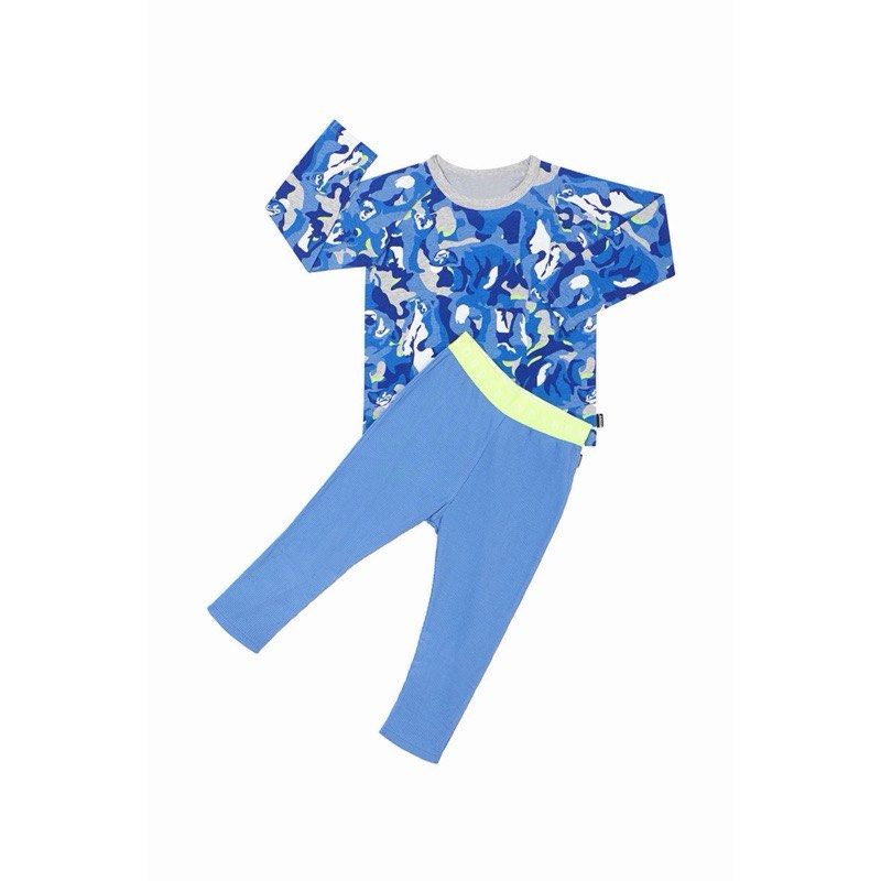 BONDS KIDS TEE SLEEP SET PYJAMAS Camo Polar Bear Blue Babies Kids Babies Kids Fashion on Carousell