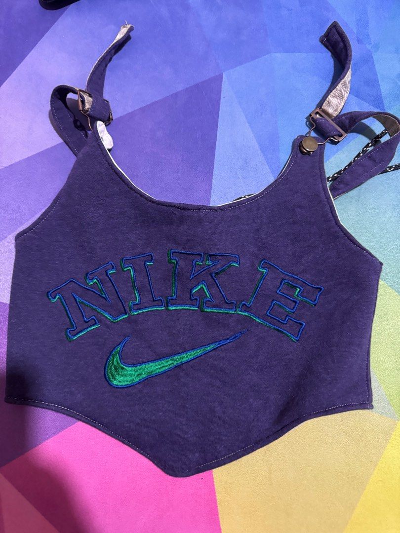 nike bustier top