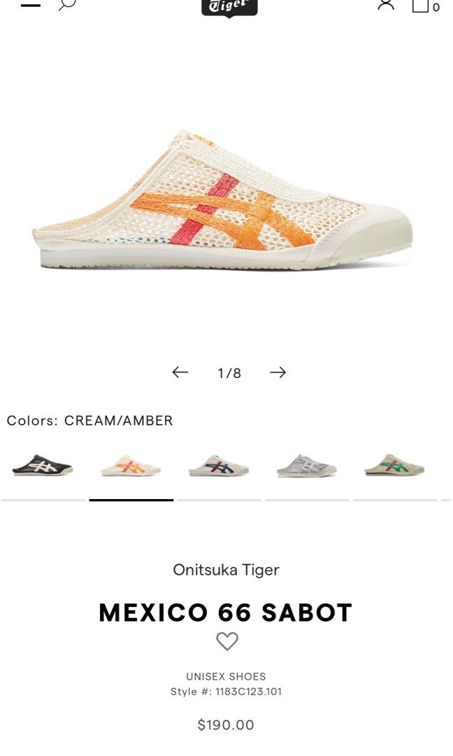 Brand new onitsuka tiger (Category: Sneakers) located in Singapore. Submitted by payami (Listing ID 1295776091, Image 1). Description: .