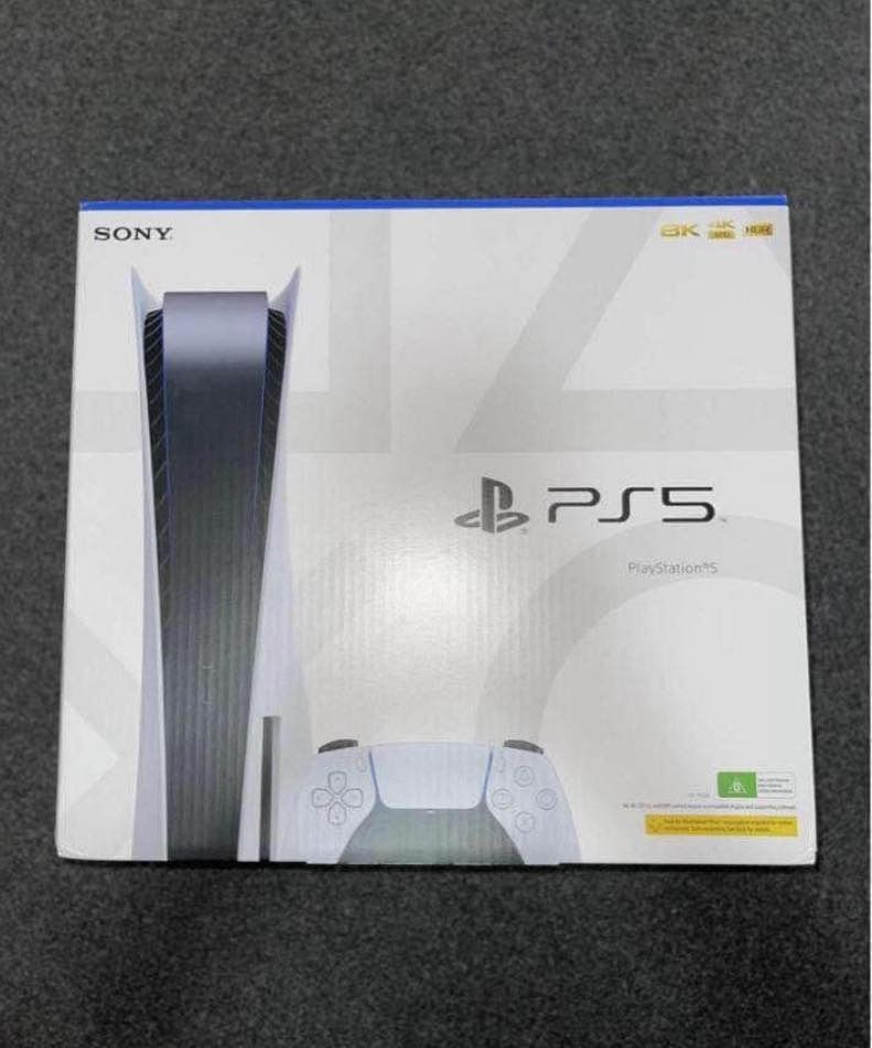Brand New PlayStation 5 (Disc Edition) with two controllers, Free M.2 SSD 2TB, one headset and a free game (Category: Video Games) located in Canberra. Submitted by jinibokkie37493 (Listing ID 1295703426, Image 1). Description: Brand New Sony PlayStation 5 (disc edition) Sealed and new with warranty In box Never opened or used Original invoice included Comes with two controllers Comes with free M.2 SSD memory card 2TB Free Games to choose from Pi
