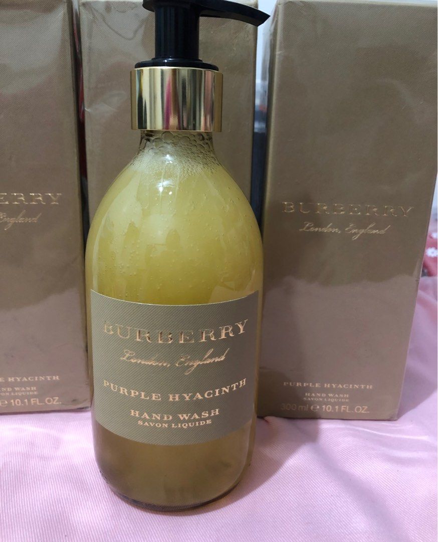 Burberry London Purple Hyacinth Hand Wash Beauty Personal Care Hands Nails on Carousell