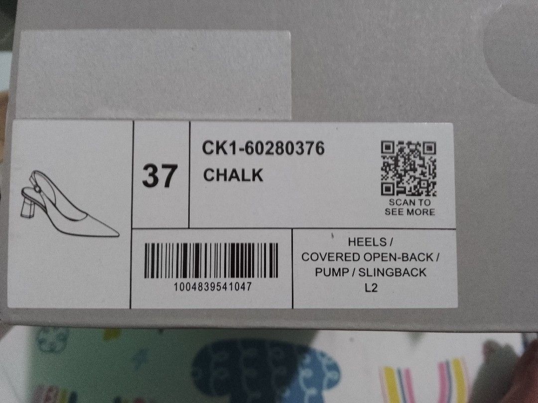 Charles & Keith open back heels (Category: Heels) located in Makati City. Submitted by 01fgn (Listing ID 1295725677, Image 2). Description: Charles & Keith open back heels Size 37 Only used twice Rfs: di na need Negotiable.