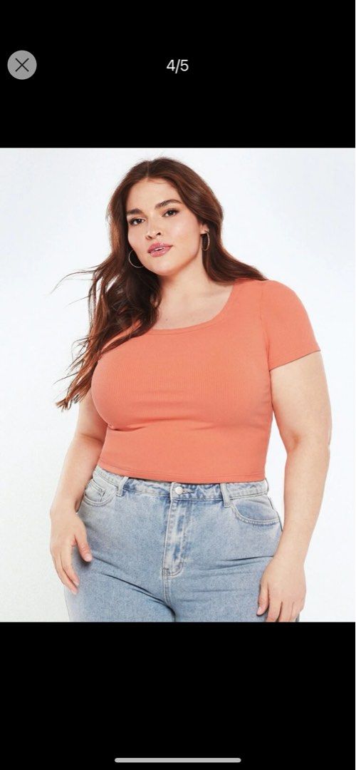 Crop top shirt (Category: Shirts) located in Pasig City. Submitted by khimtaba (Listing ID 1295736564, Image 1). Description: Only used once.