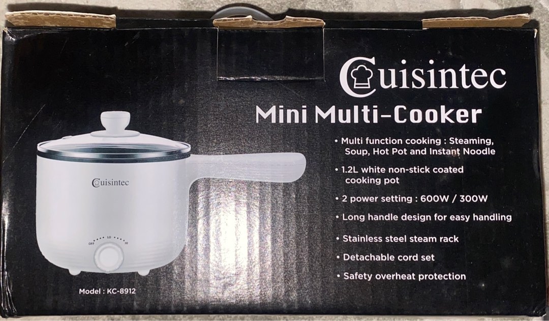 Cuisintec Mini Multi Cooker KC 8912