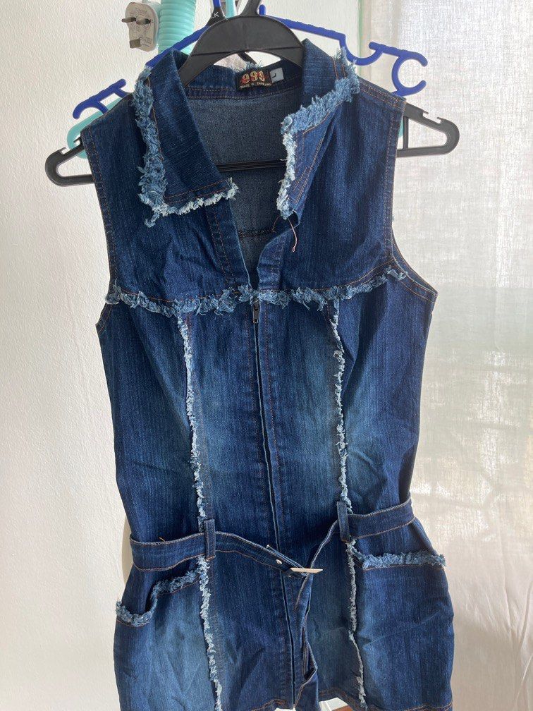 Denim dress, Women's Fashion, Dresses Sets, Dresses on Carousell
