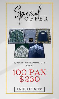 (Category: ) located in . Submitted by sejadah.doorgift (Listing ID 1295093509, Image 1). Description: .