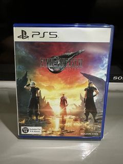 Final Fantasy VII Rebirth FF7 PS5 game steelbook deluxe edition artbook soundtrack