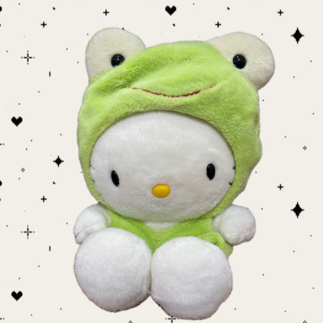 FROG HELLO KITTY, Hobbies & Toys, Toys & Games on Carousell