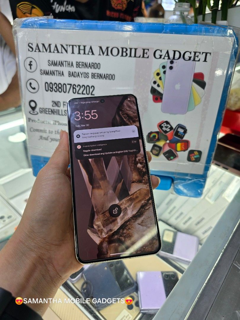 Google Pixel 8 Pro 256gb US Variant (Category: Google Pixel) located in Manila. Submitted by lenweltong05295 (Listing ID 1295794780, Image 3). Description: Google Pixel 8 Pro 256gb US Variant Secondhand Charger Included onhand Stock.