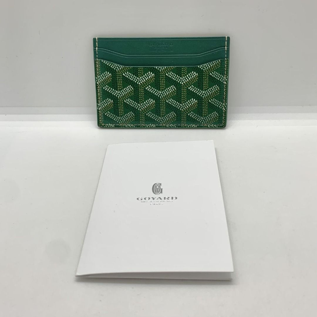 GOYARD GREEN SAINT-SULPICE CARD HOLDER 247012354 AL, Men's Fashion