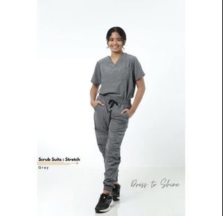 Gray scrubsuit medium